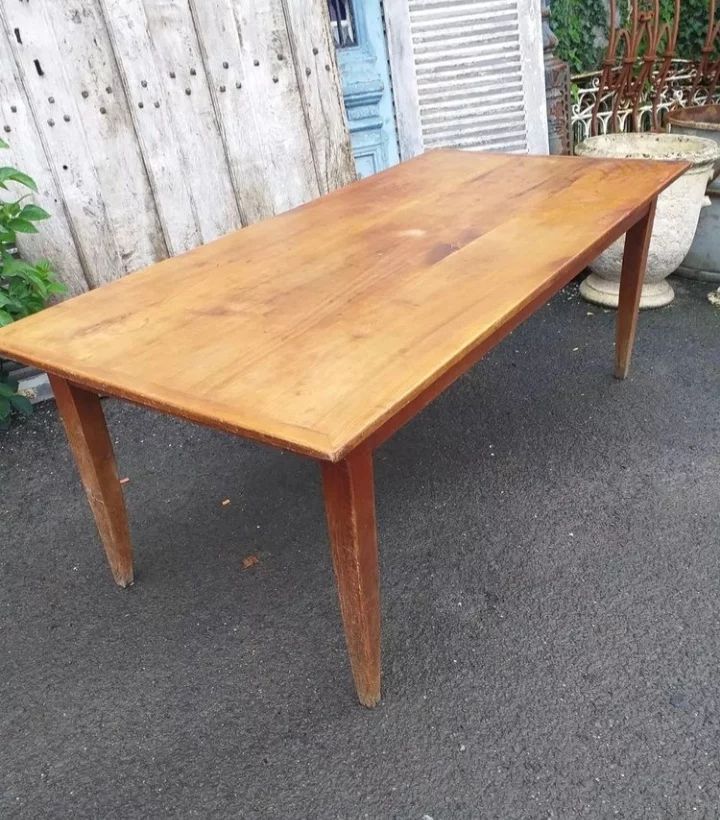 Cherrywood French Table. Town and Country Antiques