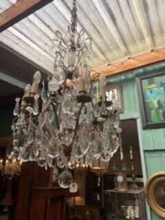 Large French Chandelier. will be restored and rewired to Australian Standards. Town and Country Antiques