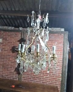 Baccarat crystal Chandelier. 8 Arms. Will be restored and rewired. Town and Country Antiques
