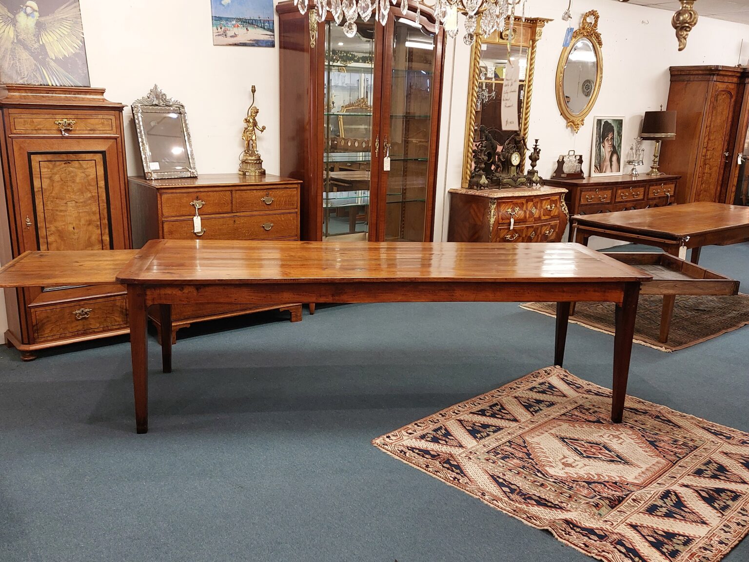 French cherrywood table